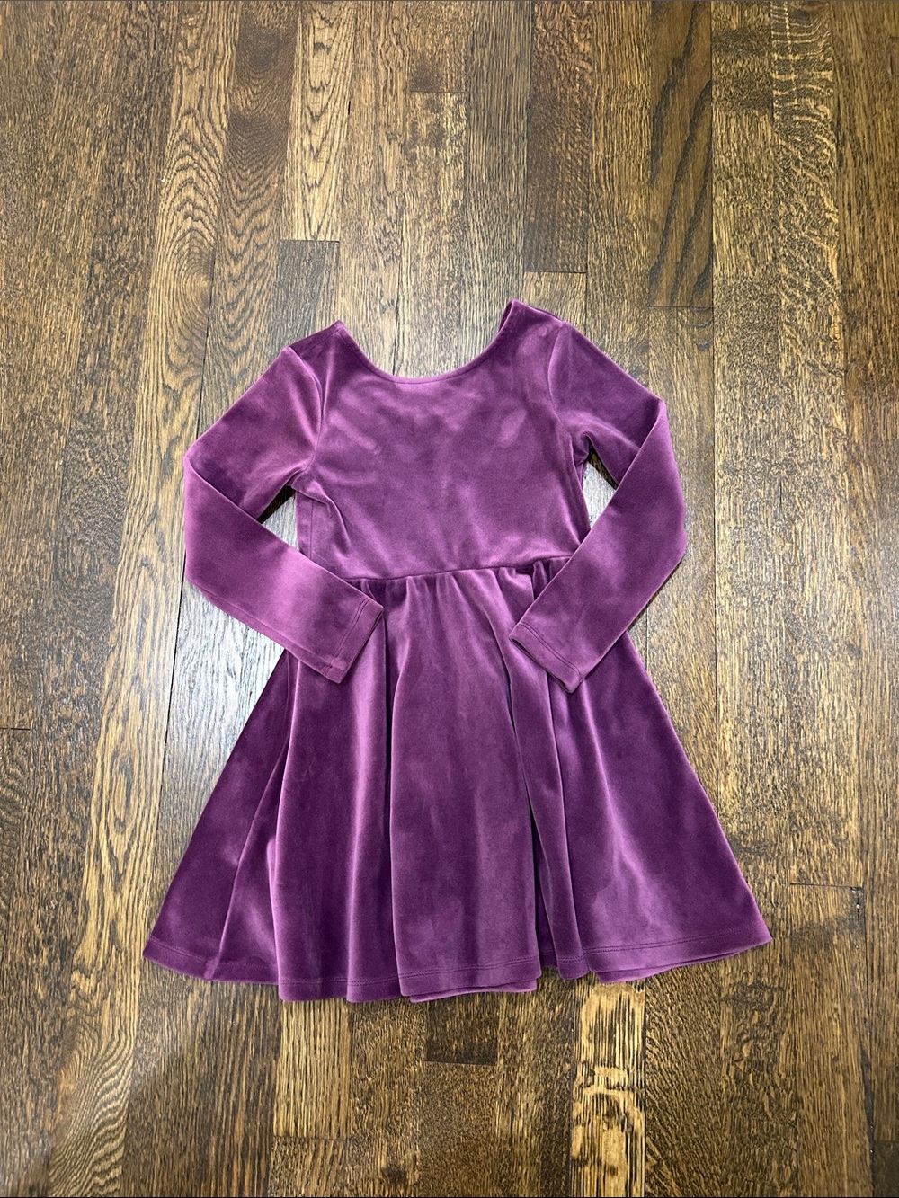 Tea Collection Velour Twirl Dress